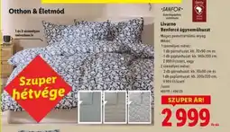 Lidl Livarno Renforcé ágyneműhuzat ajánlat