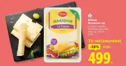 Lidl MILBONA Maasdamer sajt ajánlat