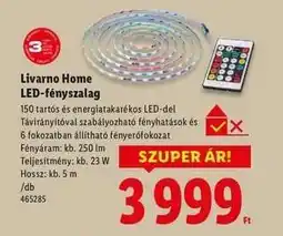 Lidl LIVARNO HOME LED-fényszalag ajánlat