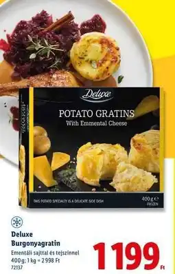 Lidl Deluxe Burgonyagratin ajánlat