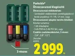 Lidl PARKSIDE Ütvecsavarozó kiegészítő ajánlat