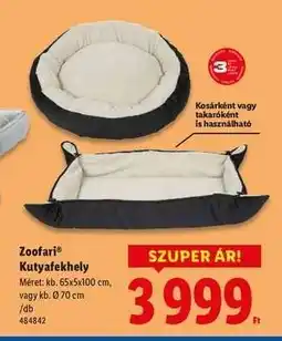 Lidl Zoofari Kutyafekhely ajánlat