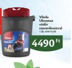 EcoFamily Vileda Ultramax vödör csavarókosárral ajánlat