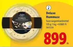 Lidl DELUXE Hummusz ajánlat