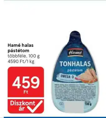 Hamé halas pástétom