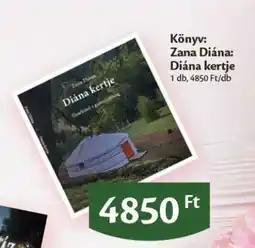 EcoFamily Könyv: Zana Diána: Diána kertje ajánlat