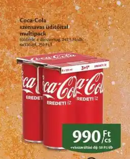 EcoFamily Coca-Cola szénsavas üdítőital multipack ajánlat