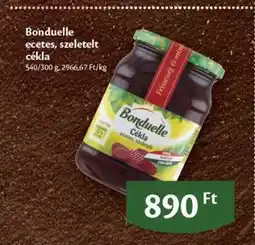 EcoFamily Bonduelle ecetes, szeletelt cékla ajánlat