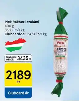 Tesco PICK Rákóczi szalámi ajánlat