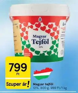 Tesco Magyar tejföl ajánlat