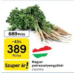 Tesco Magyar petrezselyemgyökér ajánlat