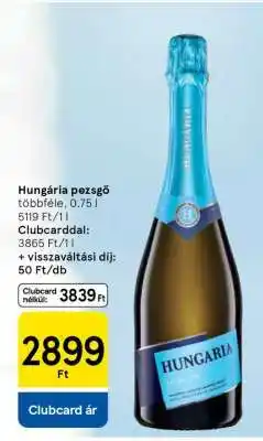 Tesco Hungaria pezsgő ajánlat