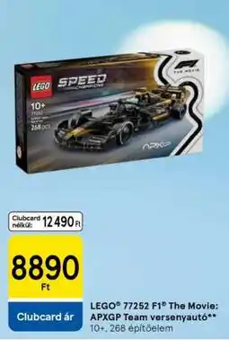 Tesco LEGO 77252 F1 The Movie: APXGP Team versenyautó ajánlat