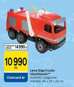 Tesco Lena Giga trucks tűzoltóautó ajánlat