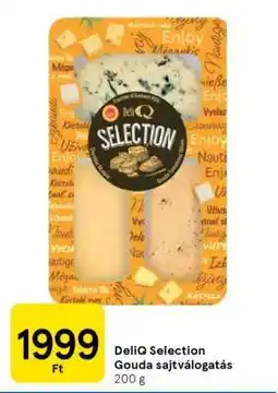 Tesco DeliQ Selection Gouda sajtválogatás ajánlat