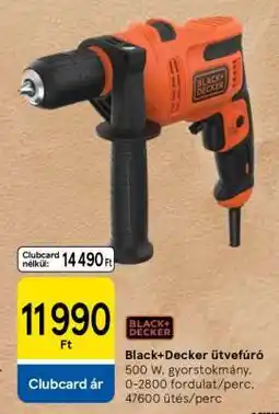 Tesco Black+Decker ütvefúró ajánlat