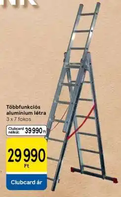 Tesco Többfunkciós alumínium létra ajánlat
