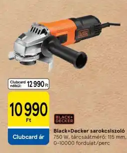 Tesco Black+Decker sarokcsiszoló ajánlat