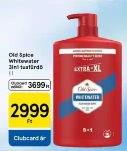 Tesco Old Spice Whitewater 3in1 tusfürdő ajánlat