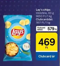 Tesco LAY’S Chips ajánlat