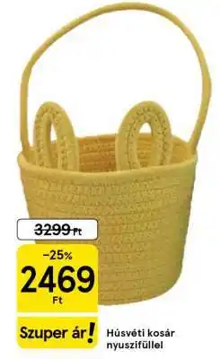 Tesco Húsvéti kosár nyuszifülel ajánlat