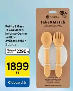 Tesco Petite&Mars Take&Match Intense Ochre szilikon evőeszközök ajánlat