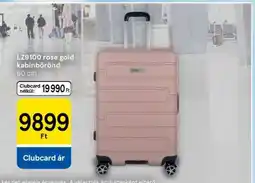 Tesco LZ9100 rose gold kabinbőrönd ajánlat