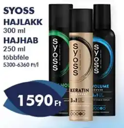 Azúr SYOSS HAJLAKK/HAJHAB ajánlat