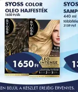 Azúr SYOSS COLOR OLEO HAJFESTÉK ajánlat