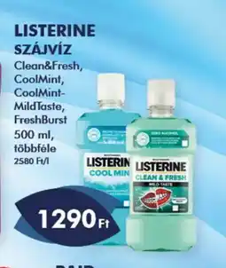 Azúr LISTERINE SZÁJVÍZ ajánlat