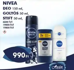 Azúr NIVEA DEO ajánlat