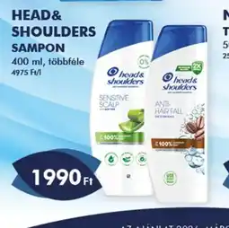 Azúr HEAD & SHOULDERS SAMPON ajánlat