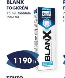 Azúr BLANX FOGKRÉM ajánlat