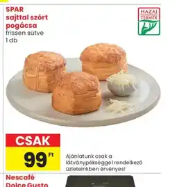 Spar Market SPAR sajttal szrt pogácsa ajánlat