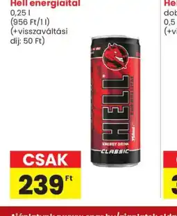 Spar Market HELL energiaital ajánlat