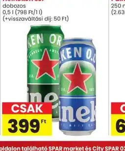 Spar Market Heineken sör ajánlat