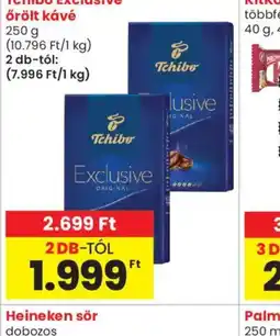 Spar Market Tchibo Exclusive őrölt kávé ajánlat
