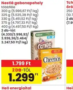 Spar Market Nestlé gabonapehely ajánlat
