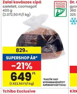 Spar Market Zalai kovászos cip ajánlat