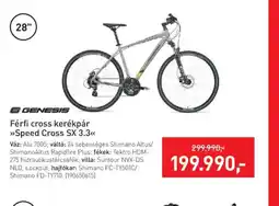 Intersport GENESIS Férfi cross kerékpár ajánlat
