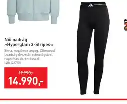 Intersport ADIDAS Női nadrág Hyperglam 3-Stripes ajánlat