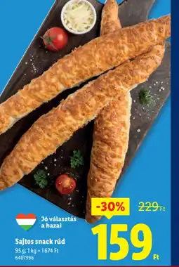 Lidl Sajtos snack rúd ajánlat