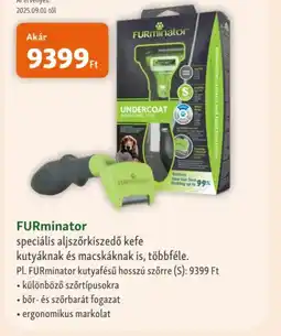 Fressnapf FURminator aljszőrkiszedő kefe ajánlat