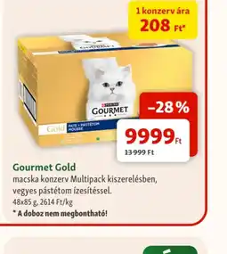 Fressnapf Gourmet Gold macska konzerv ajánlat