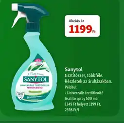 Fressnapf Sanytol tisztítszer ajánlat