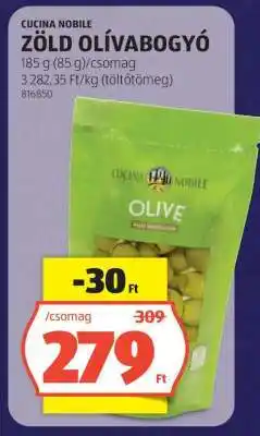 Cucina Nobile Zöld Olívabogyó