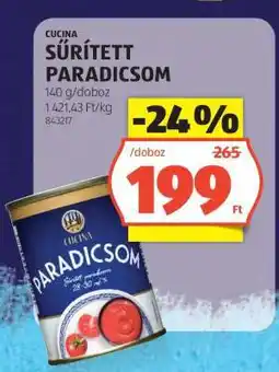 ALDI Cucina Sűrített Paradicsom ajánlat