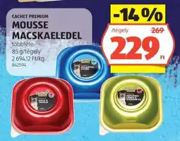 ALDI CACHET PREMIUM MOUSSE MACSKAELEDEL ajánlat