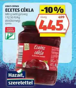 ALDI King's Crown Ecetes Cékla ajánlat