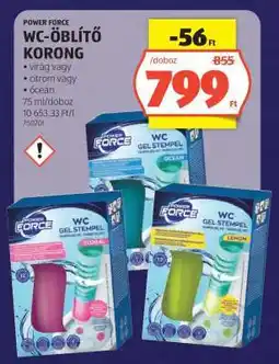 ALDI POWER FORCE WC-ÖBLÍTŐ KORONG ajánlat